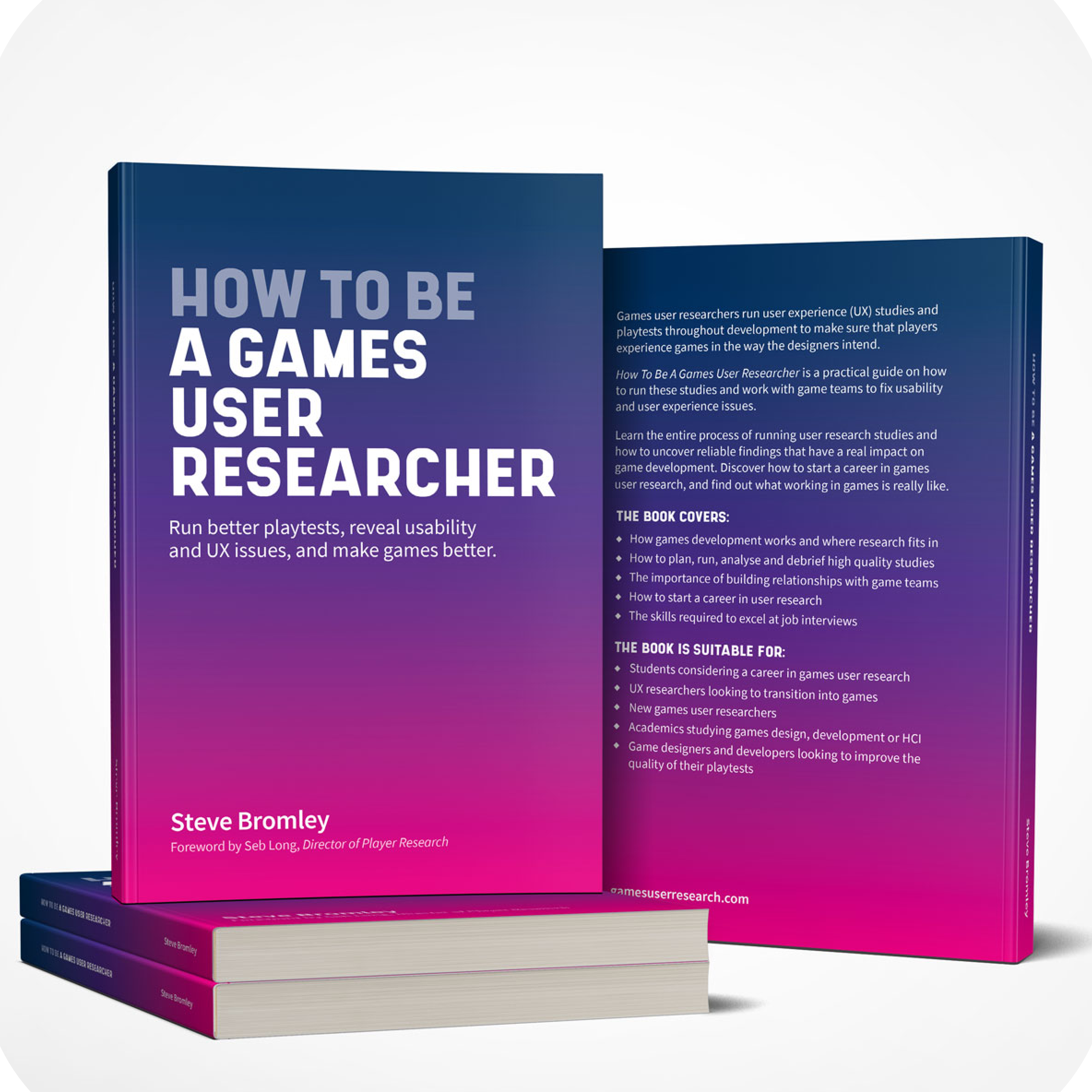 How to be a games user researcher book