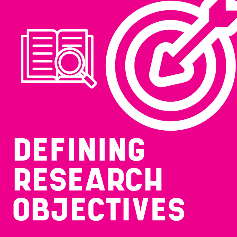 Defining research objectives in games user research