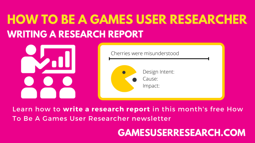 Write a research report