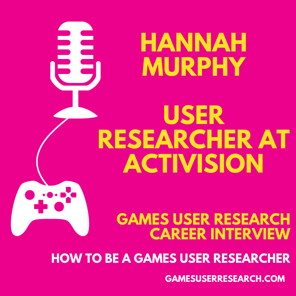 Hannah Murphy User Research Career Interview
