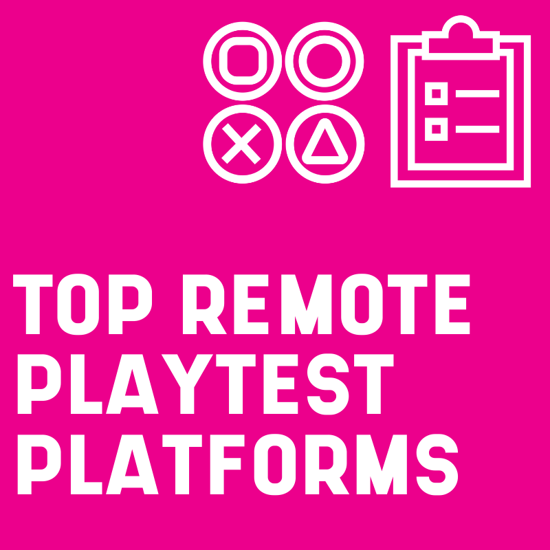 Top remote playtest platforms for games user research