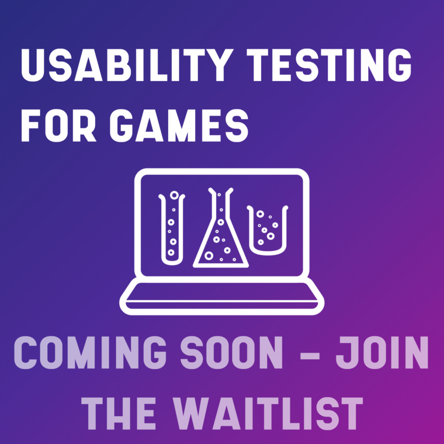 Usability Testing for Games