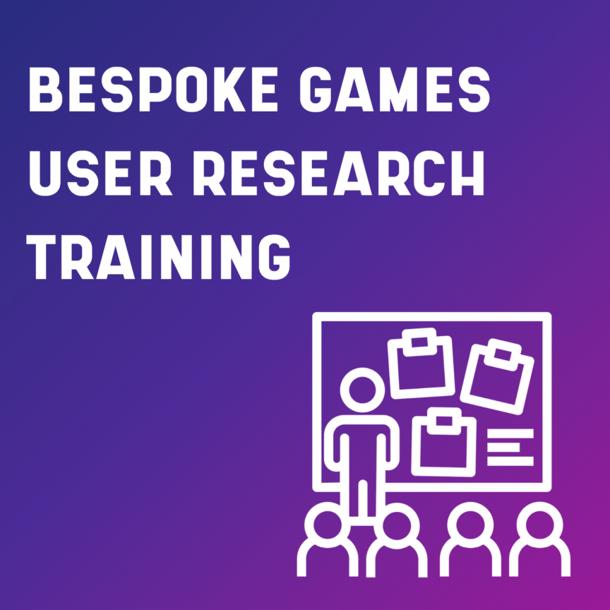 Games User REsearch Training