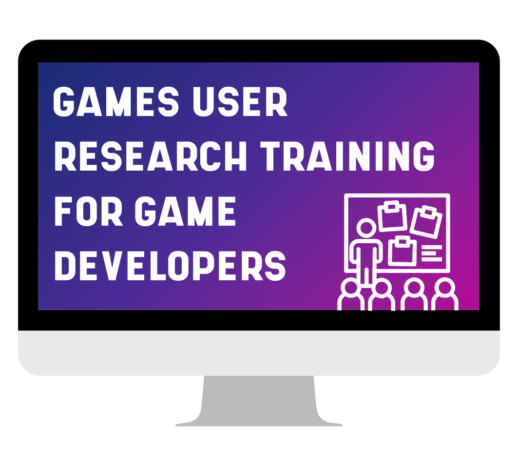 Games User Research Training for Game Developers