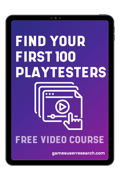 Find your first 100 playtesters