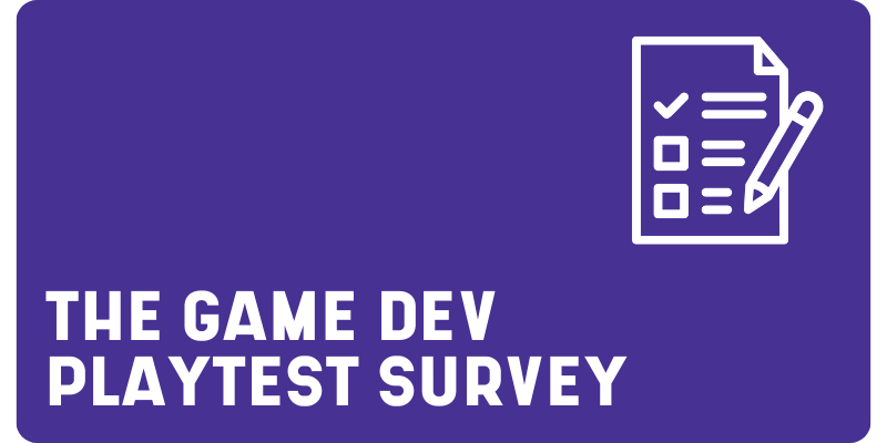 Game dev Playtest survey